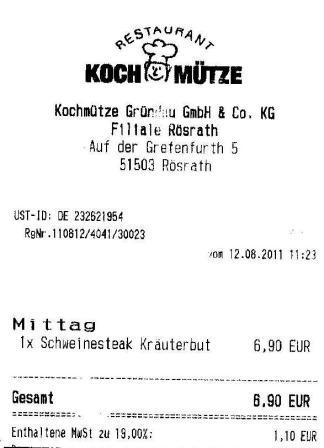 hkab Hffner Kochmtze Restaurant